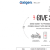 Oxigen Wallet余額也可以以要轉移金額的1.95％的比率提取到銀行