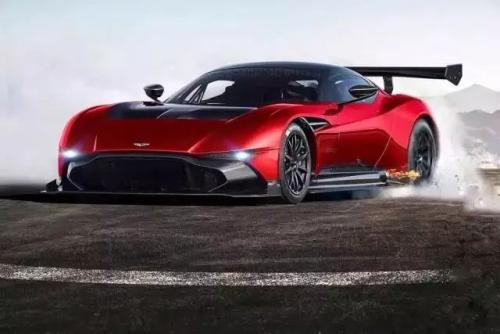 看起來(lái)非常險惡的Vulcan由597kW 7.0L V12供電通過(guò)六速順序變速箱行駛