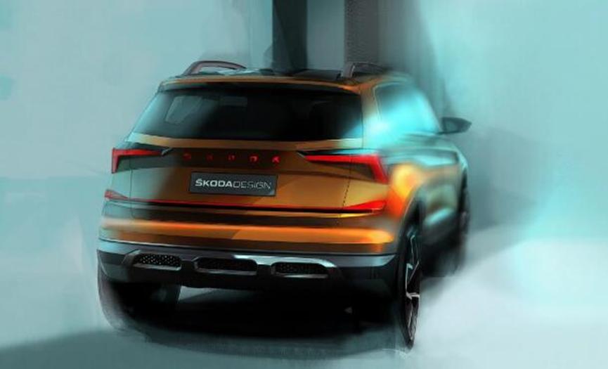 Skoda Vision IN概念：新設計草圖中揭示了外部細節
