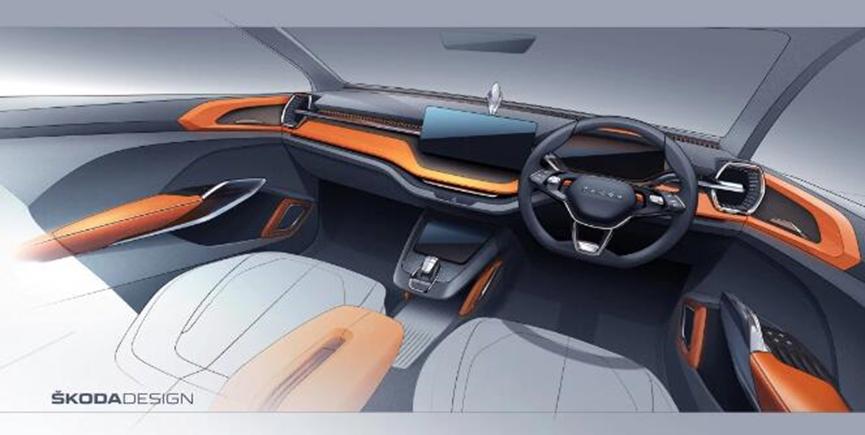 Skoda Vision IN概念：新設計草圖中揭示了外部細節