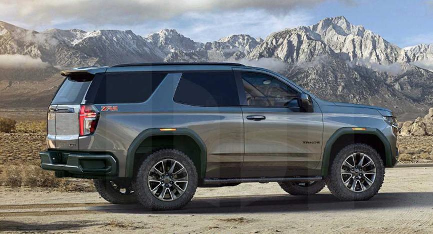 兩門(mén)ZR2 SS渲染重塑2021年雪佛蘭Tahoe