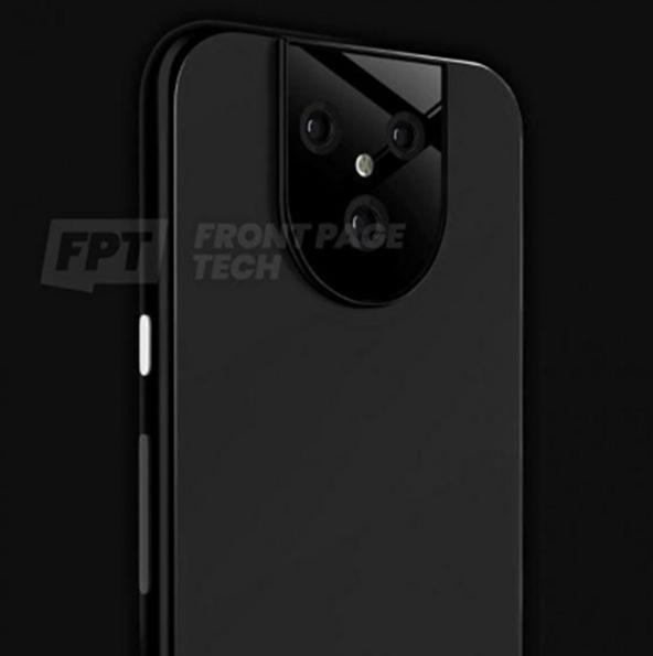 Google Pixel 5 XL的第一個(gè)泄漏渲染顯示獨特的三合一相機設計