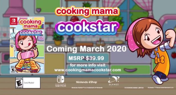 Cookstar可能會(huì )在2020年3月登陸Nintendo Switch