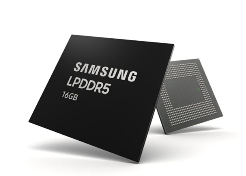 三星啟動(dòng)量產(chǎn)行業(yè)的首個(gè)16GB LPDDR5 RAM