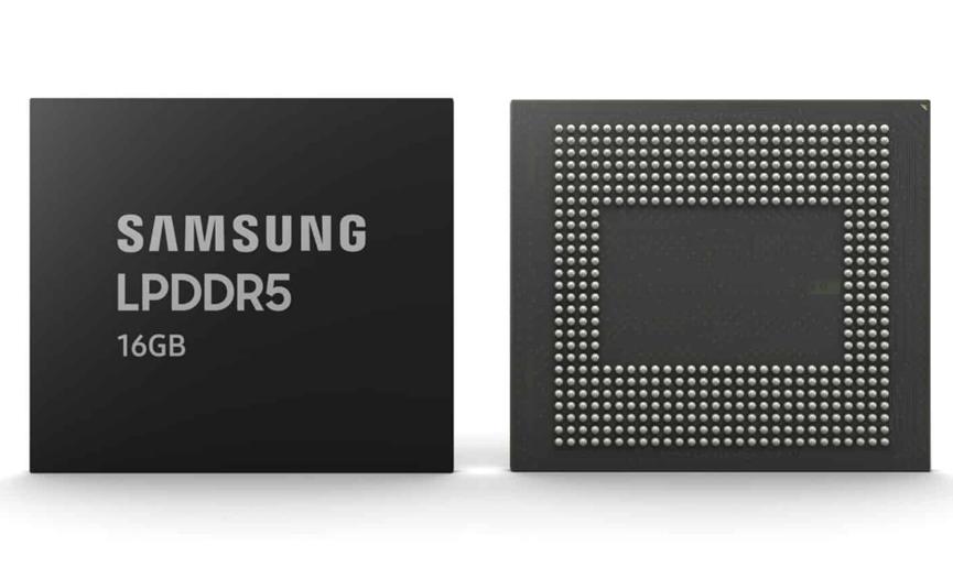 三星啟動(dòng)量產(chǎn)行業(yè)的首個(gè)16GB LPDDR5 RAM