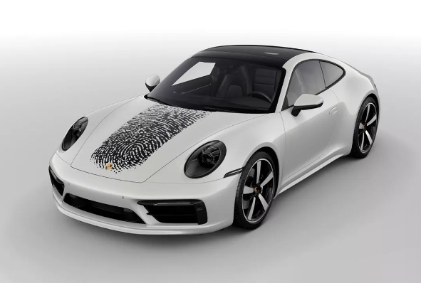 保時(shí)捷911具有人性化的指紋圖形選項