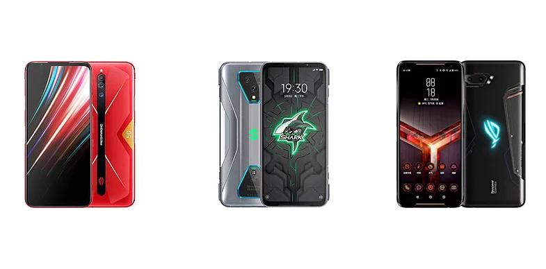 評測:努比亞Red Magic 5G vs黑鯊3 Pro vs華碩ROG Phone 2:規格對比