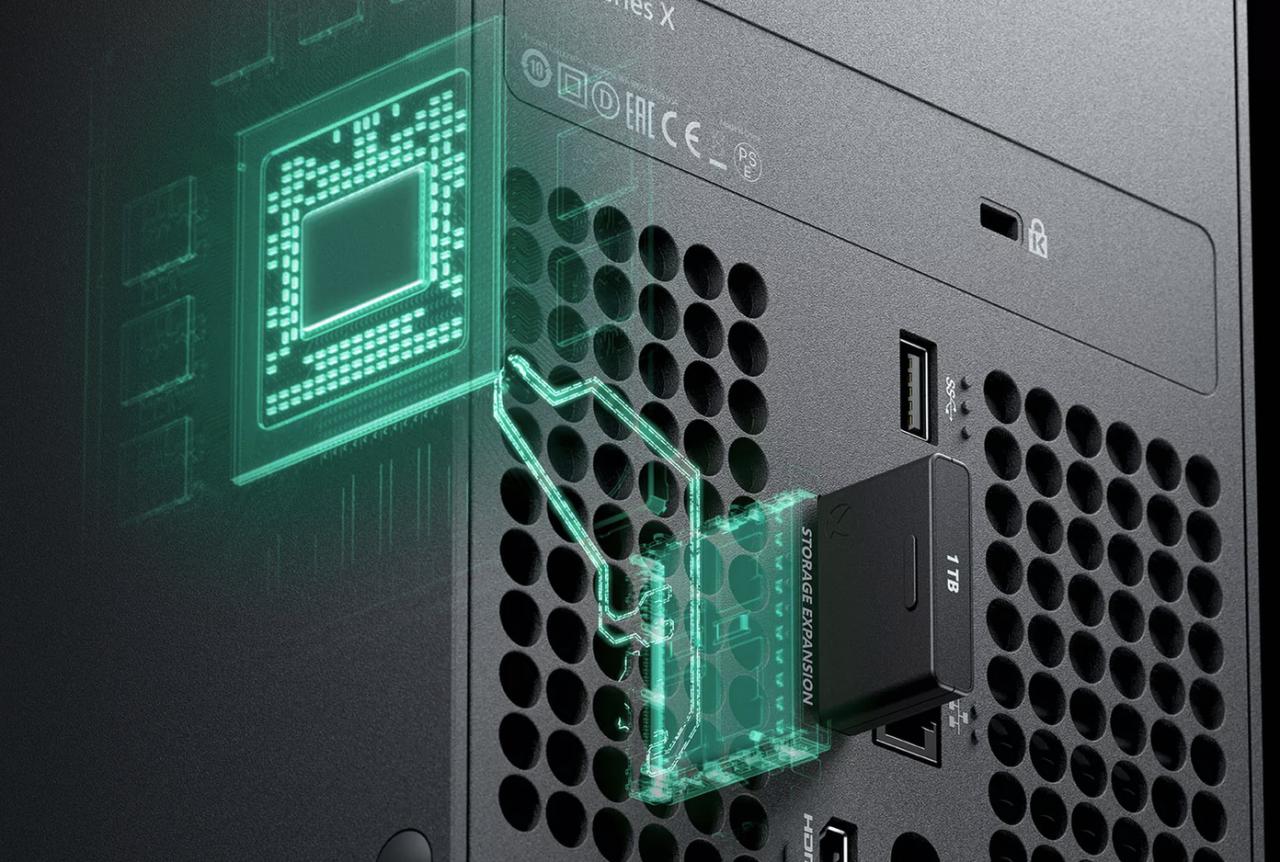 仔細研究Xbox Series X可移動(dòng)存儲系統