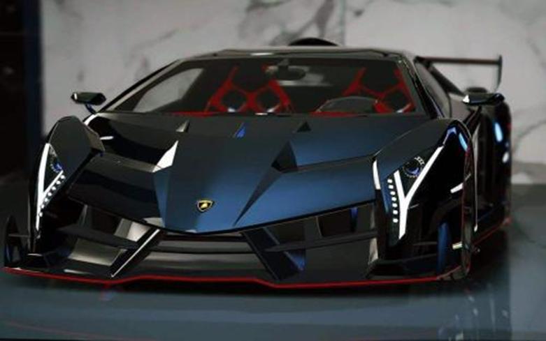 蘭博基尼Sian在野外發(fā)現看起來(lái)像蝙蝠車(chē)