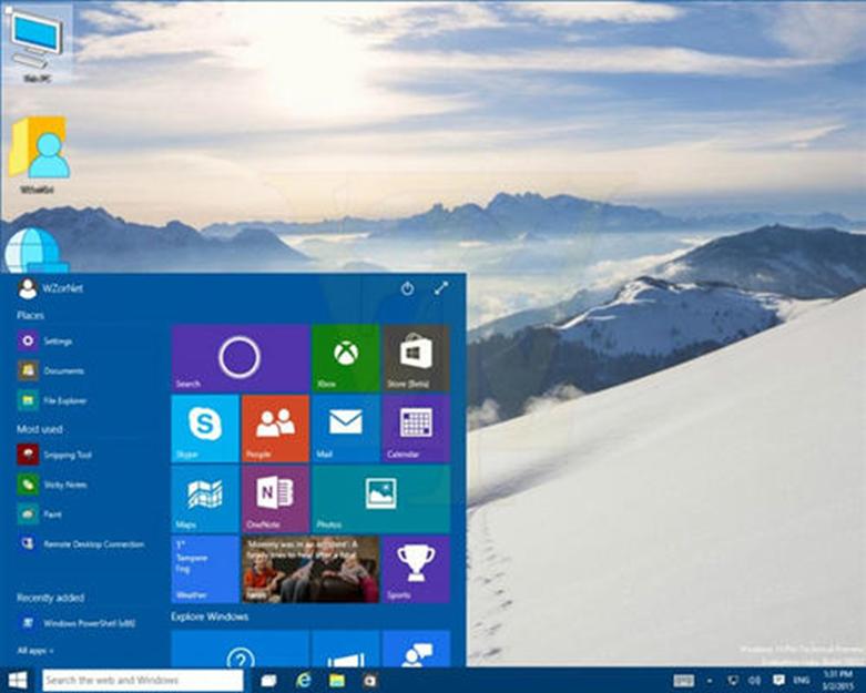 微軟向Windows 10內部人員推出了一款更新版的Cortana應用程序
