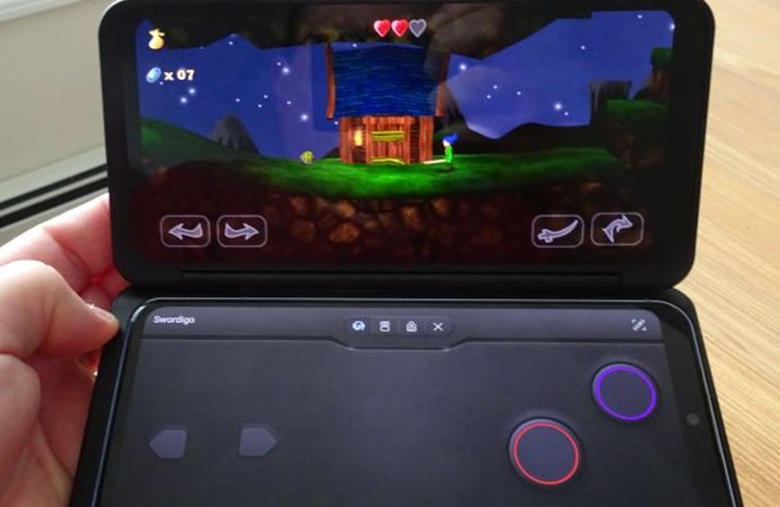 具有雙屏顯示功能的LG V60 ThinQ 5G