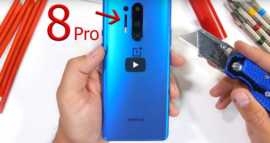 OnePlus 8 Pro幸免于JerryRig的所有耐久性測試