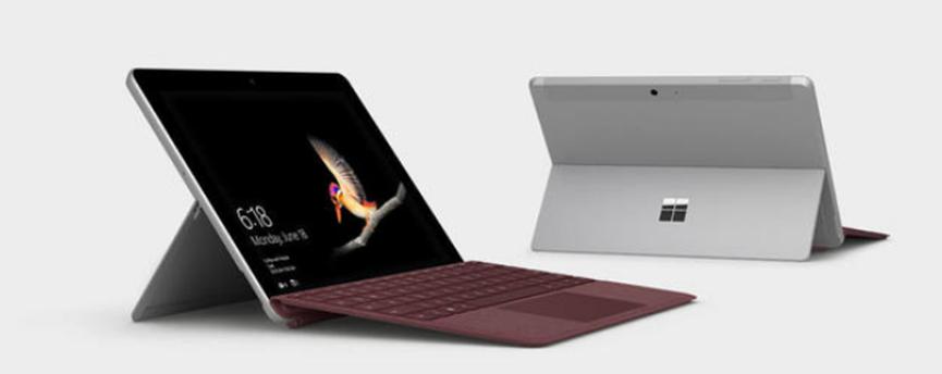 Microsoft Surface Go 2與Surface Go的顯示規格對比