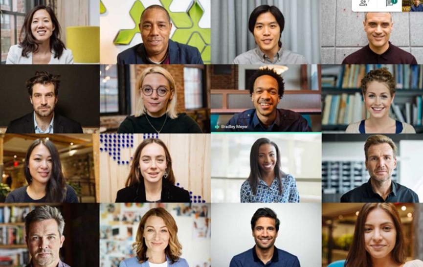 Google Meet獲得平鋪式布局和其他高級功能