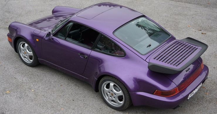 幾乎全新的1991年保時(shí)捷911 Turbo出售310英里