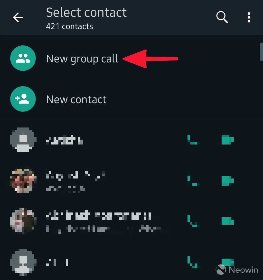 如何在最多8個(gè)人的WhatsApp中進(jìn)行群組視頻通話(huà)