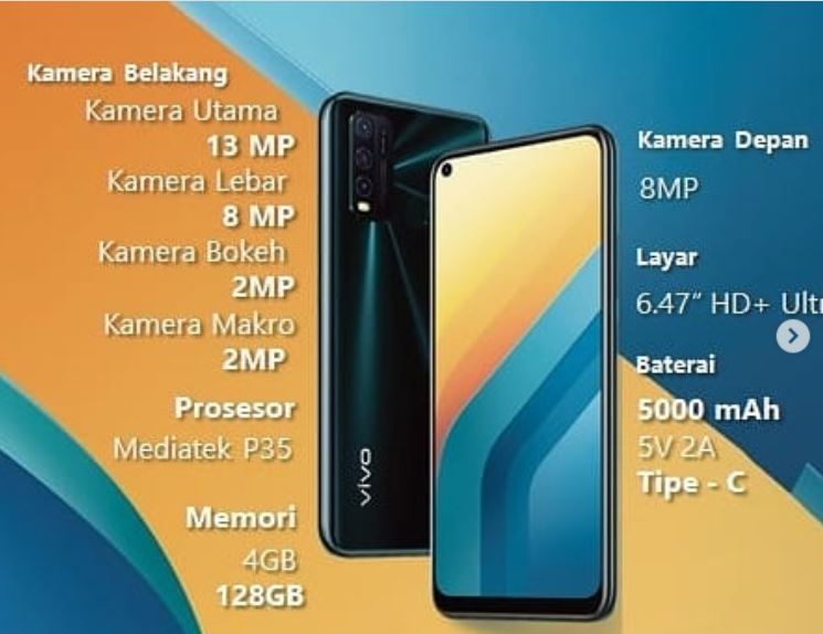 帶有6.47英寸Ultra O屏幕，5000mAh電池的Vivo Y30，聯(lián)發(fā)科發(fā)布Helio P35 SoC：價(jià)格，功能
