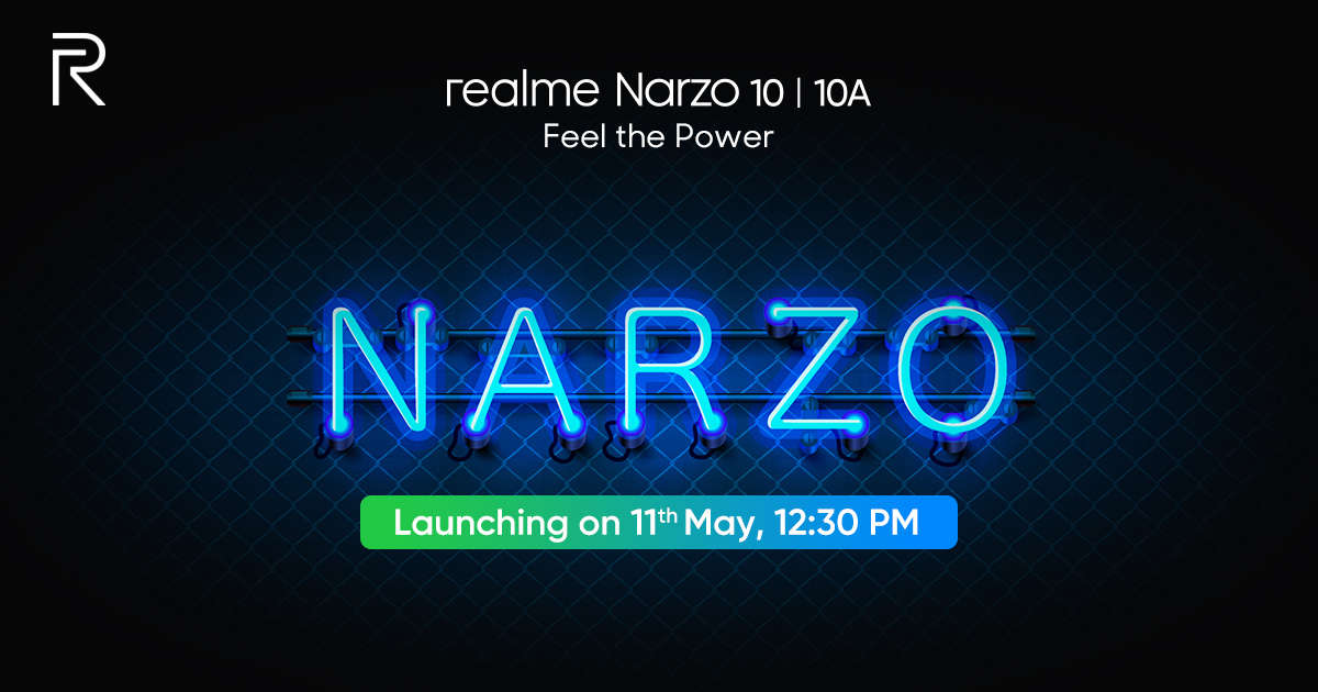 Realme Narzo 10和Narzo 10A India的發(fā)布日期已公布，活動(dòng)將在線(xiàn)播出