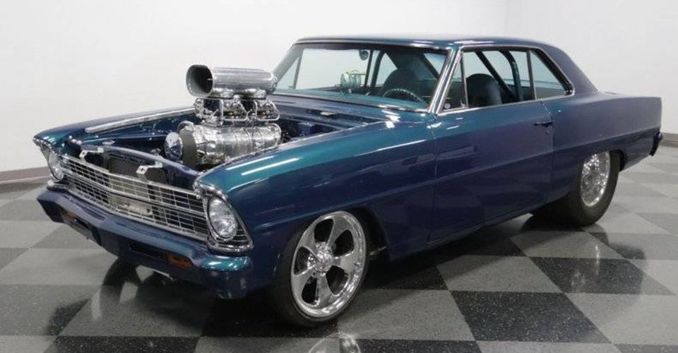 海明斯發(fā)現：1967年吹制的雪佛蘭Nova Pro街