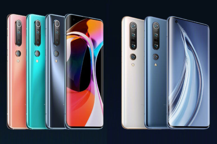 小米Mi 10 5G配備108MP四攝像頭設置和Mi True無(wú)線(xiàn)耳機2在印度推出：價(jià)格，功能