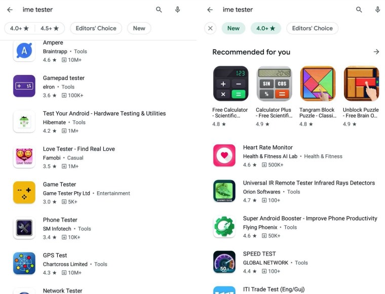 Google Play商店搜索過(guò)濾器不斷擴展，可讓您過(guò)濾熱門(mén)和新應用