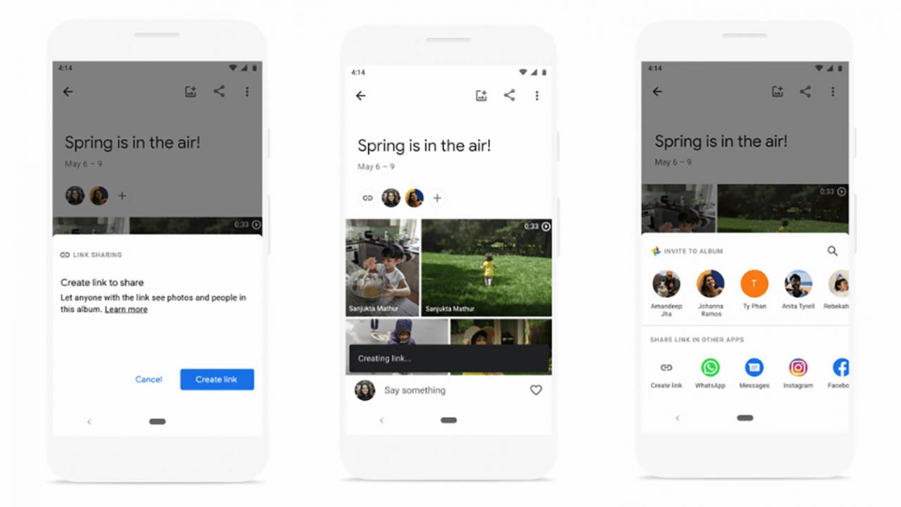 Google相冊使用戶(hù)可以更好地控制共享相冊