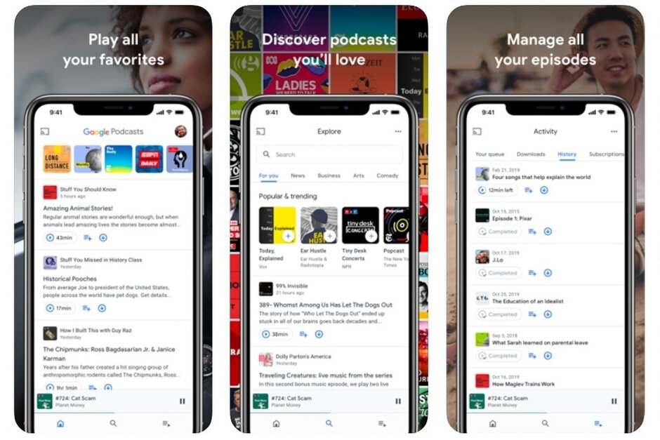 Google Podcasts現在支持CarPlay提供安全的駕駛娛樂(lè )