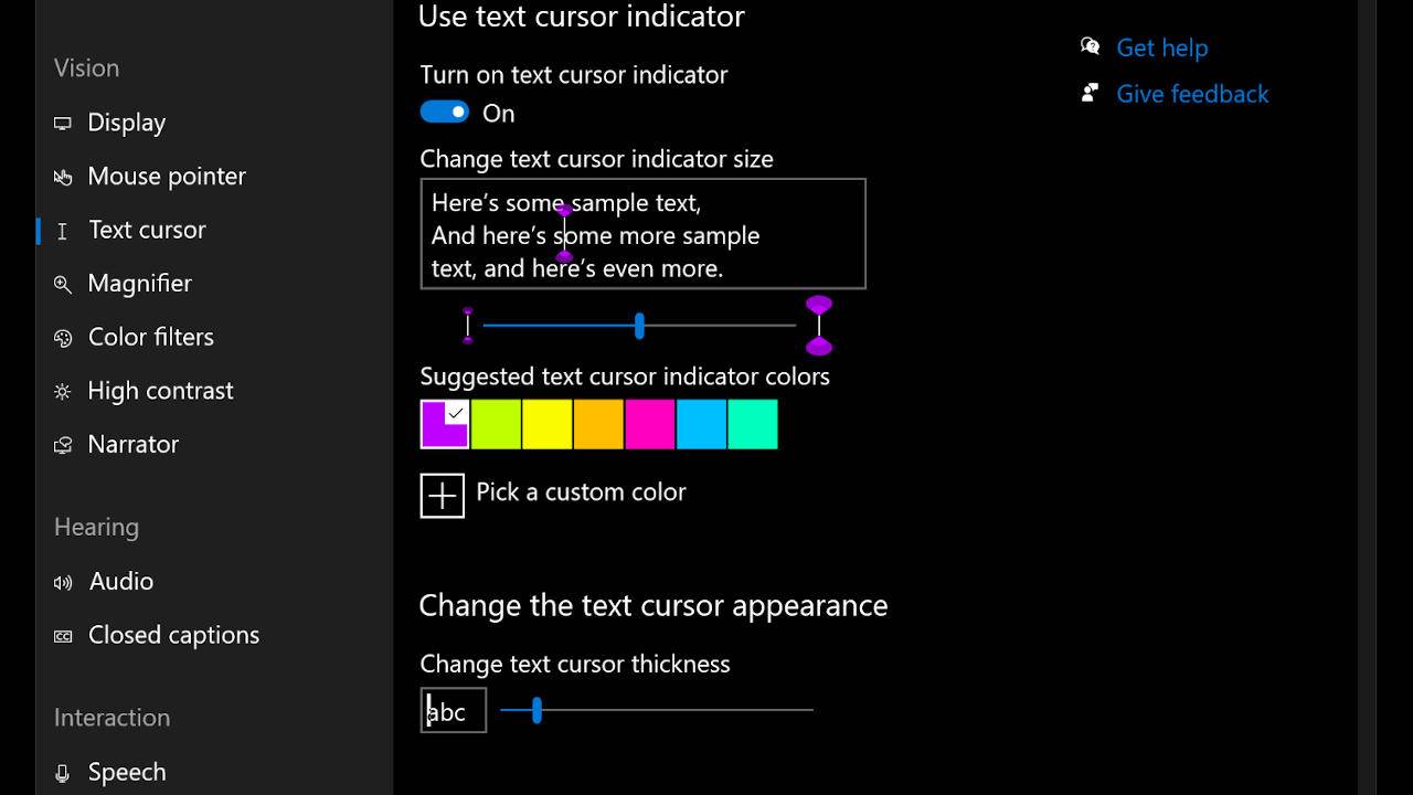 Windows 10新的輔助功能針對視障用戶(hù)推出