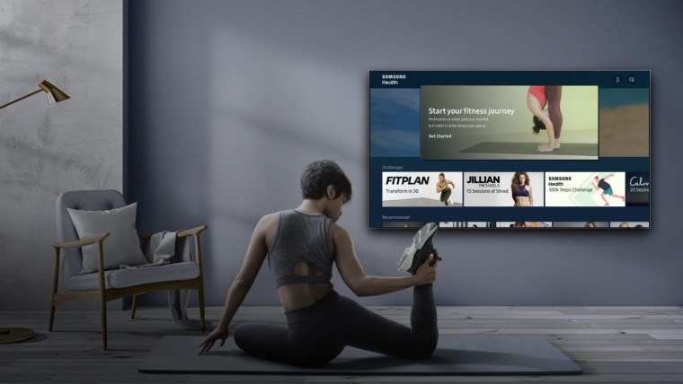 三星終于將其健康應用程序引入其2020年智能電視