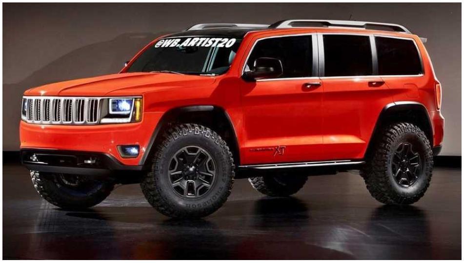吉普切諾基XJ渲染為現代SUV
