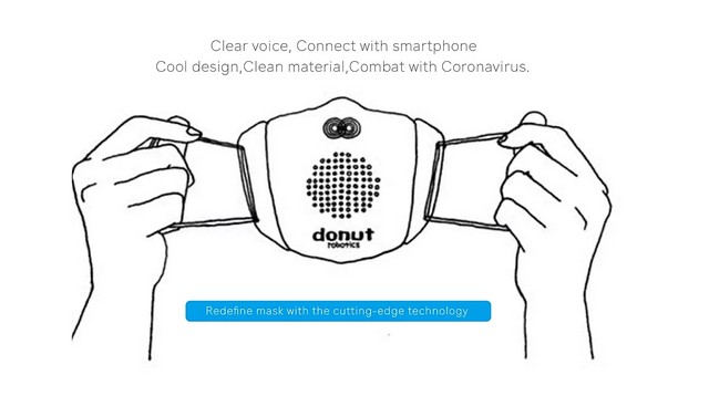 這是世界上第一個(gè)連接到智能手機的“智能”面罩