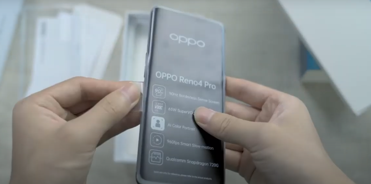 OPPO Reno4 Pro開(kāi)箱視頻泄漏揭示了Snapdragon 720G，四攝像頭和3.5毫米音頻插孔