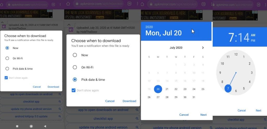 Android上的Chrome下載調度程序可幫助節省數據和電池