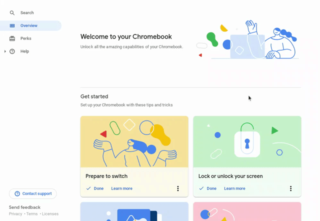 Chrome OS 84開(kāi)始推出新的概述模式功能以及更多功能