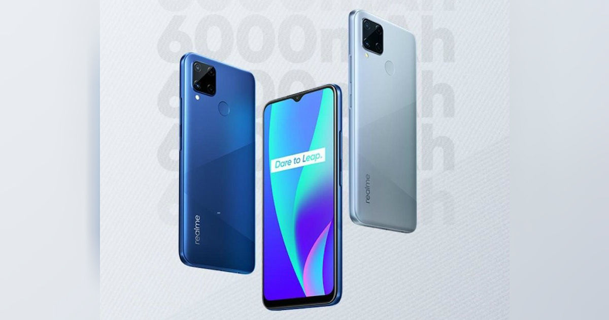 Realme C15芯片組和四攝像頭詳細信息在發(fā)布前公布