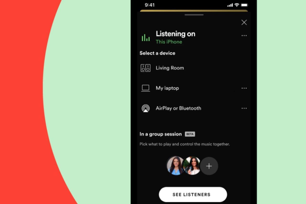Spotify為高級用戶(hù)啟動(dòng)組會(huì )話(huà)功能