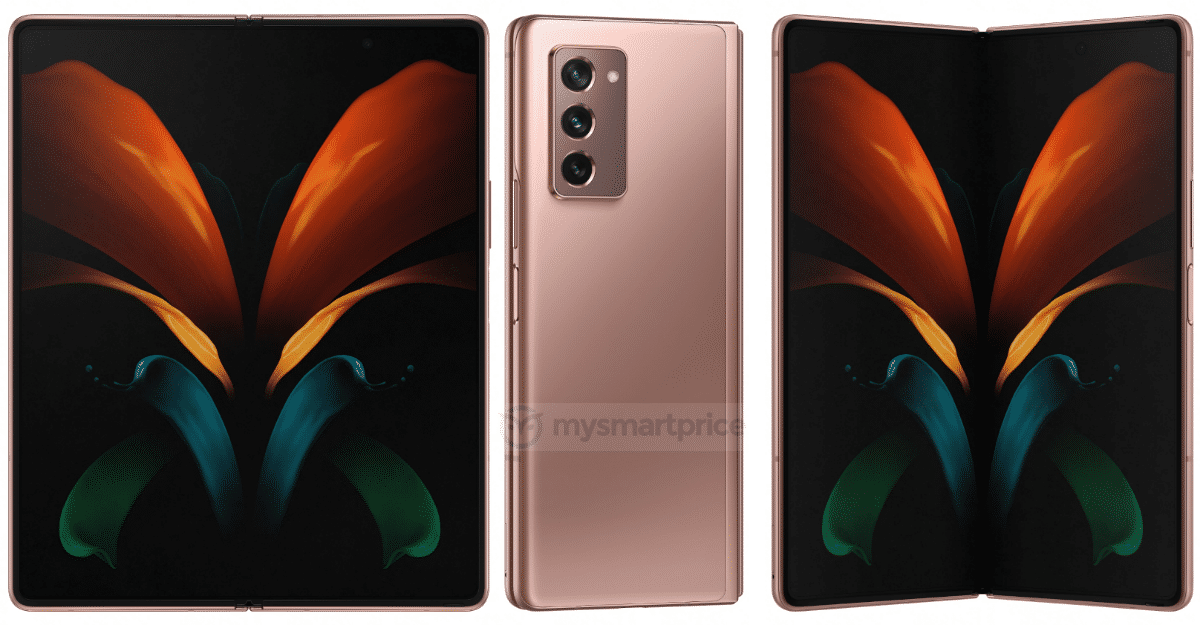 三星Galaxy Z Fold 2印刷機渲染圖曝光，盡顯設計榮耀