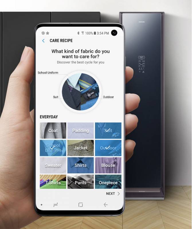 三星AirDresser“清潔衣櫥”開(kāi)始銷(xiāo)售