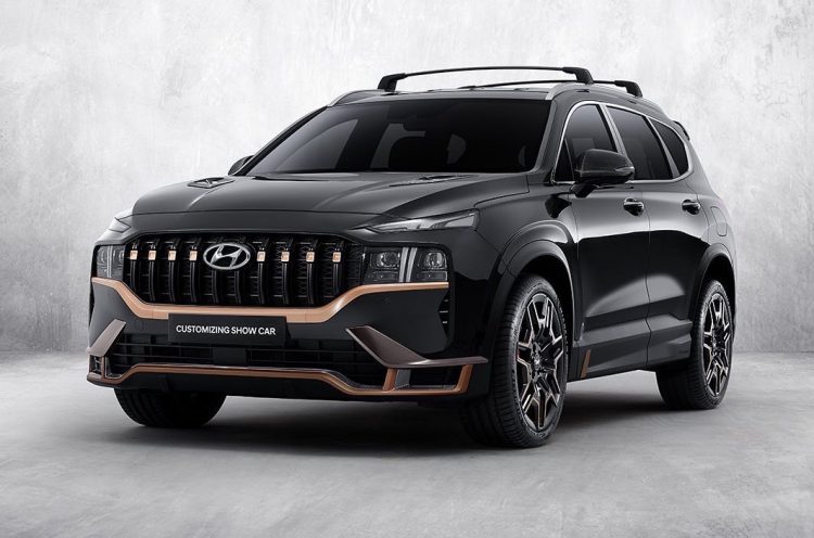 2021年現代圣達菲獲得racy N Performance Package