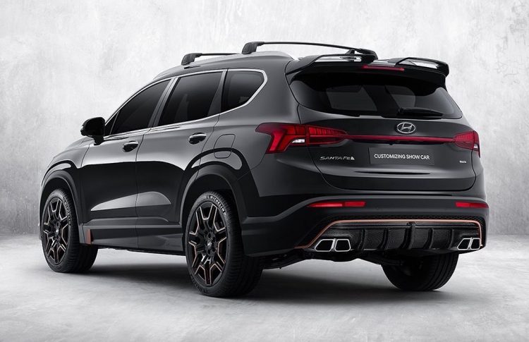 2021年現代圣達菲獲得racy N Performance Package