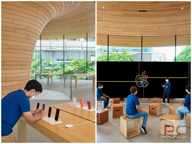 蘋(píng)果在曼谷開(kāi)設第一家全玻璃蘋(píng)果商店