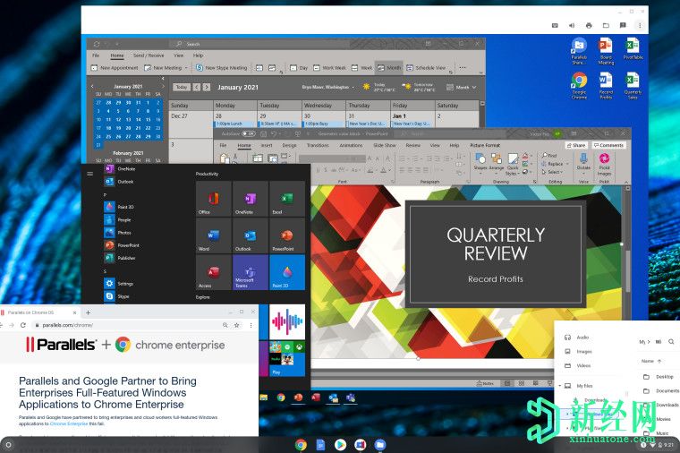 Windows應用將于今年秋天通過(guò)Parallels進(jìn)入Chrome操作系統，無(wú)需互聯(lián)網(wǎng)