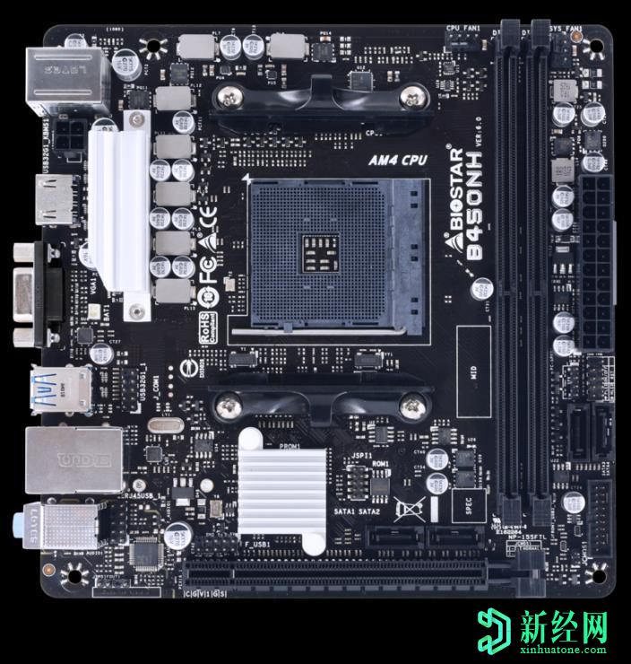 映泰推出B450NH Mini-ITX主板–設計為SFF AMD Ryzen系統的解決方法