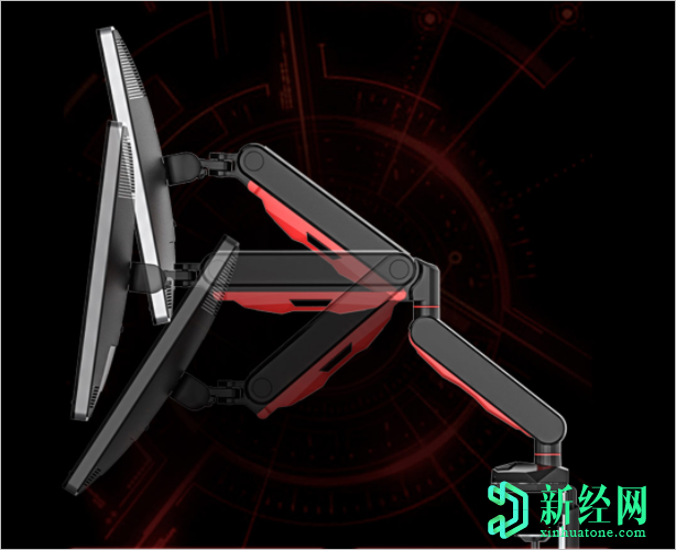 小米推出了人體工學(xué)設計，360°旋轉的游戲顯示器支架