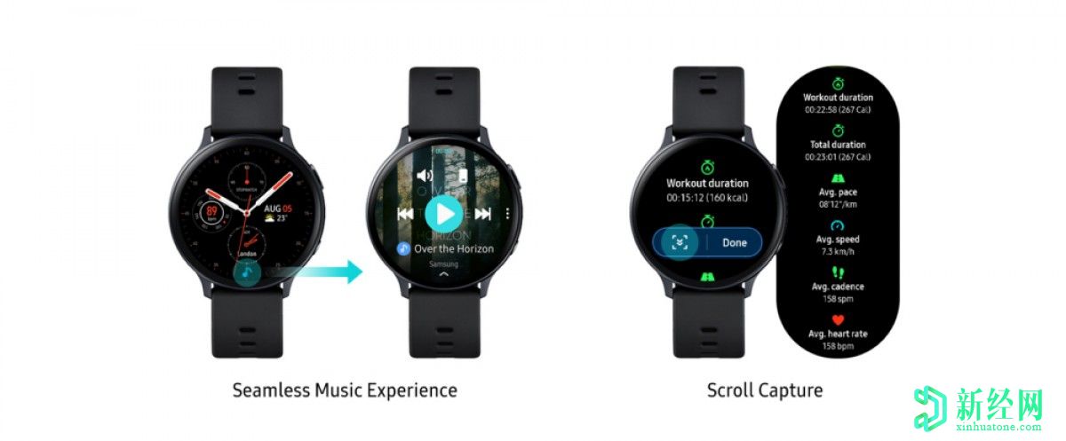 三星Galaxy Watch Active2獲得VO2 max測量值，通過(guò)最新更新進(jìn)行智能回復
