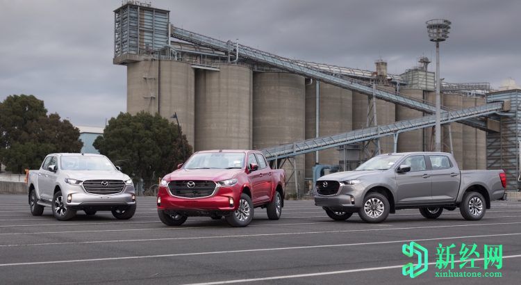 首批2021年馬自達BT-50樣機登陸澳大利亞