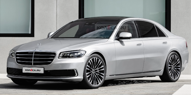 2021年梅賽德斯S級呈現W140經(jīng)典造型