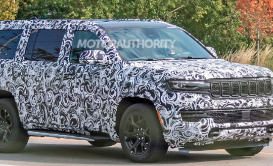 2022年吉普Grand Wagoneer間諜照片：全尺寸豪華車(chē)