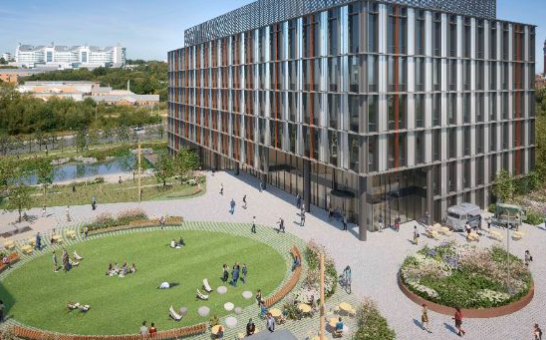 Bruntwood SciTech獲得2.305億??歐元的伯明翰健康創(chuàng  )新園區