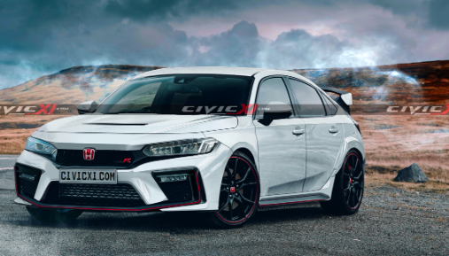 2023年本田思域Type R渲染基于間諜照片和專(zhuān)利圖像